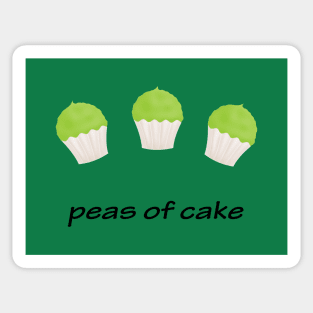 Peas of cake Sticker